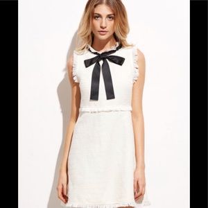 preppy white dress
